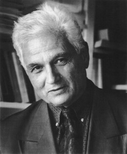 Jacques Derrida. Photo courtesy The Philosophy dot com